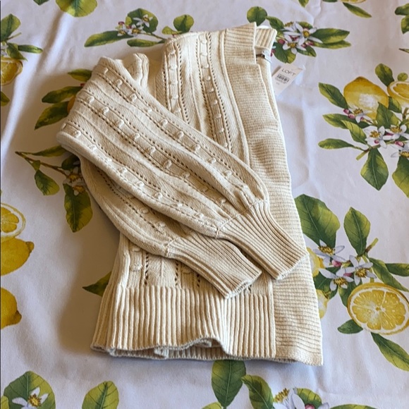 NWT Loft knit cardigan sweater - Picture 6 of 7